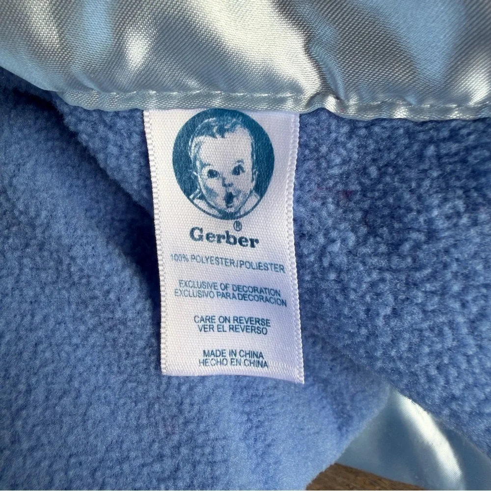 Gerber blue plush